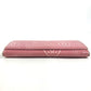CARTIER Happy birthday logo Long Wallet Bi-fold Flap Long Wallet Leather pink Used