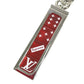 LOUIS VUITTON MP2073 supereme collaboration supreme dice dice Back charm Key Holder Metal Red Used