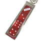 LOUIS VUITTON MP2073 supereme collaboration supreme dice dice Back charm Key Holder Metal Red Used
