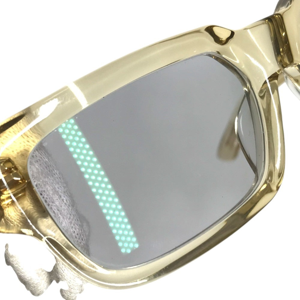 CHROME HEARTS logo 2THICK Chrome Hearts glasses glasses eyewear glasses glasses Plastic Gold Used