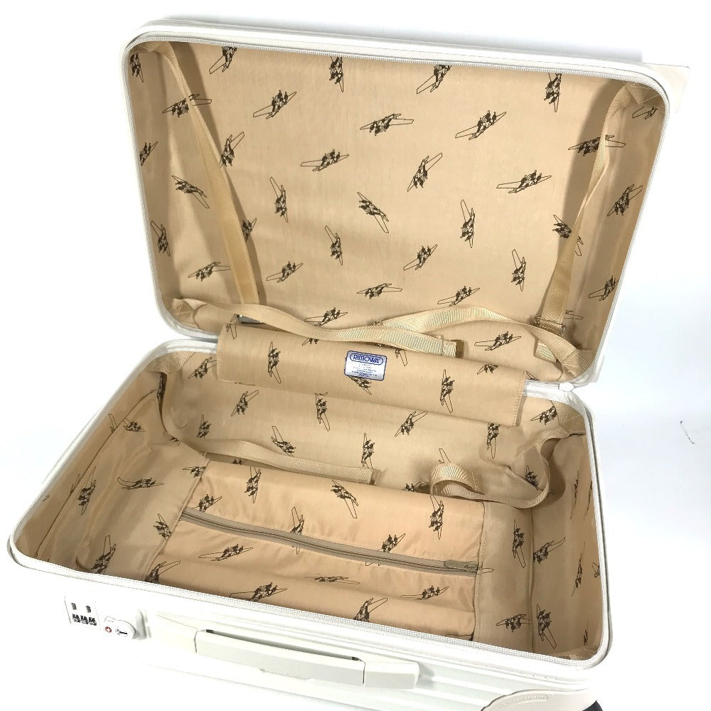 RIMOWA 81090 suitcase SALSA Salsa Trunk Bag, 2-Wheel Travel Bag Carry Bag Polycarbonate IvoryBased Used