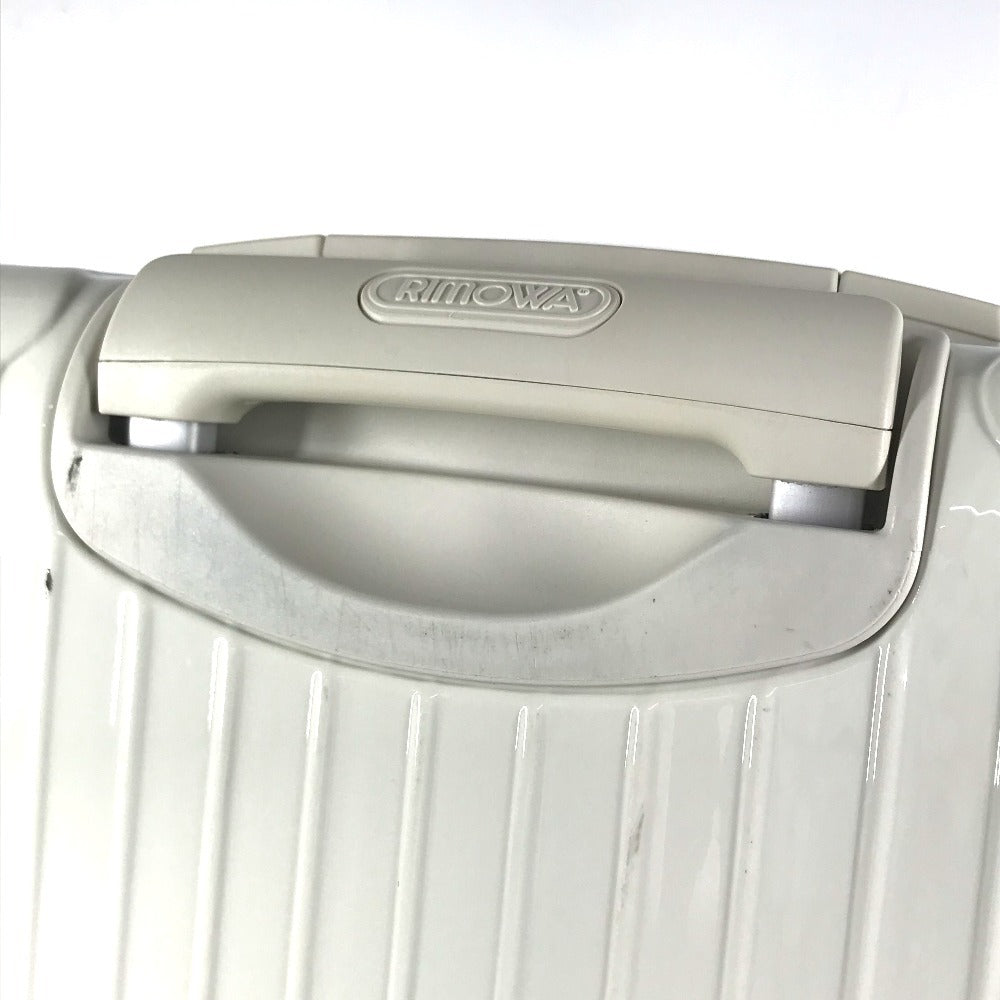 RIMOWA 81090 suitcase SALSA Salsa Trunk Bag, 2-Wheel Travel Bag Carry Bag Polycarbonate IvoryBased Used