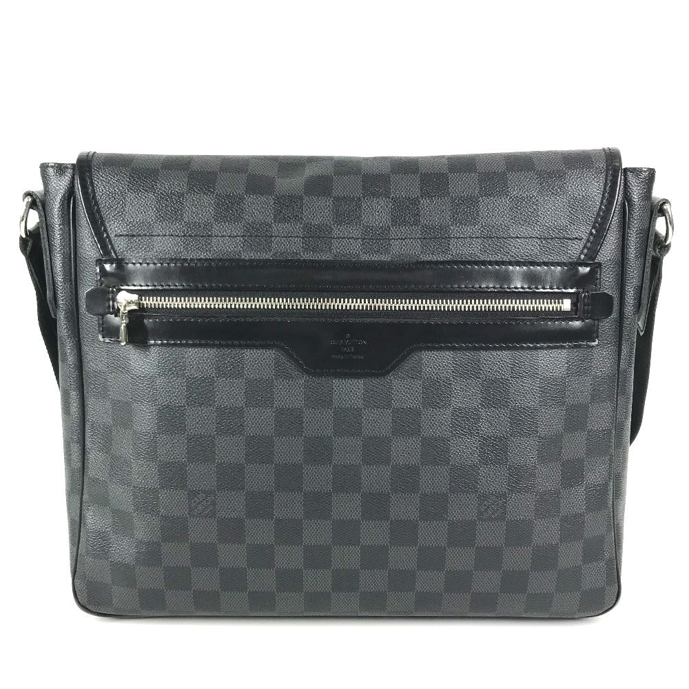 LOUIS VUITTON N58033 Damier Graphite Daniel GM Daniel GM Bags Crossbody Messenger Bags Shoulder Bag DamierGraphiteCanvas Black Used