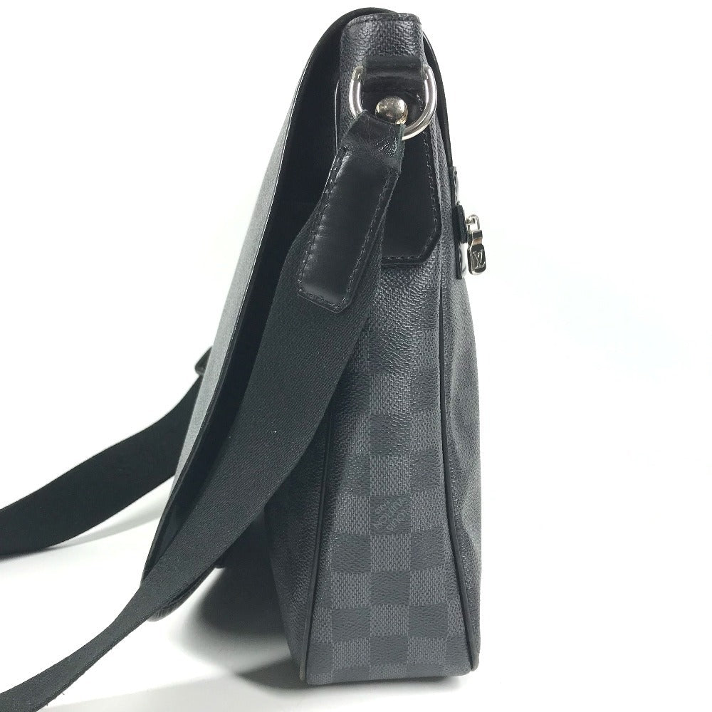 LOUIS VUITTON N58033 Damier Graphite Daniel GM Daniel GM Bags Crossbody Messenger Bags Shoulder Bag DamierGraphiteCanvas Black Used