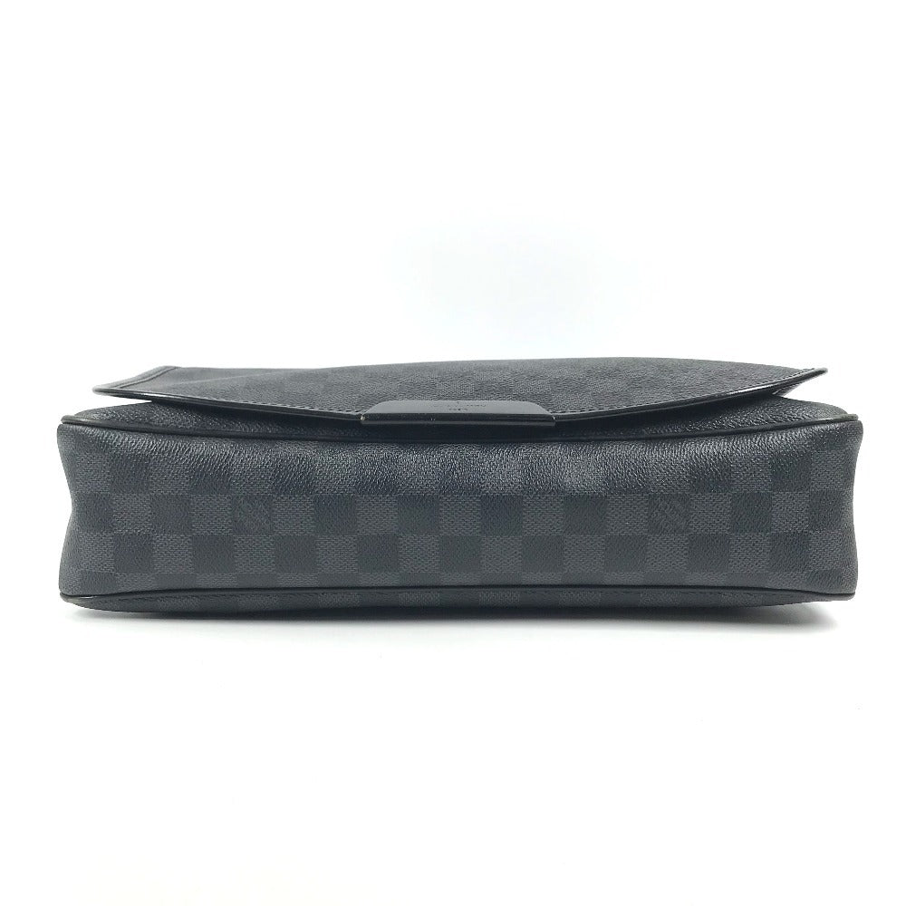 LOUIS VUITTON N58033 Damier Graphite Daniel GM Daniel GM Bags Crossbody Messenger Bags Shoulder Bag DamierGraphiteCanvas Black Used