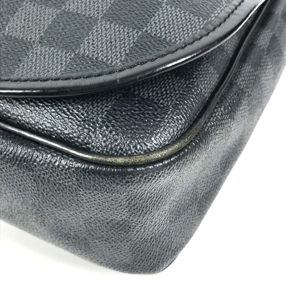 LOUIS VUITTON N58033 Damier Graphite Daniel GM Daniel GM Bags Crossbody Messenger Bags Shoulder Bag DamierGraphiteCanvas Black Used