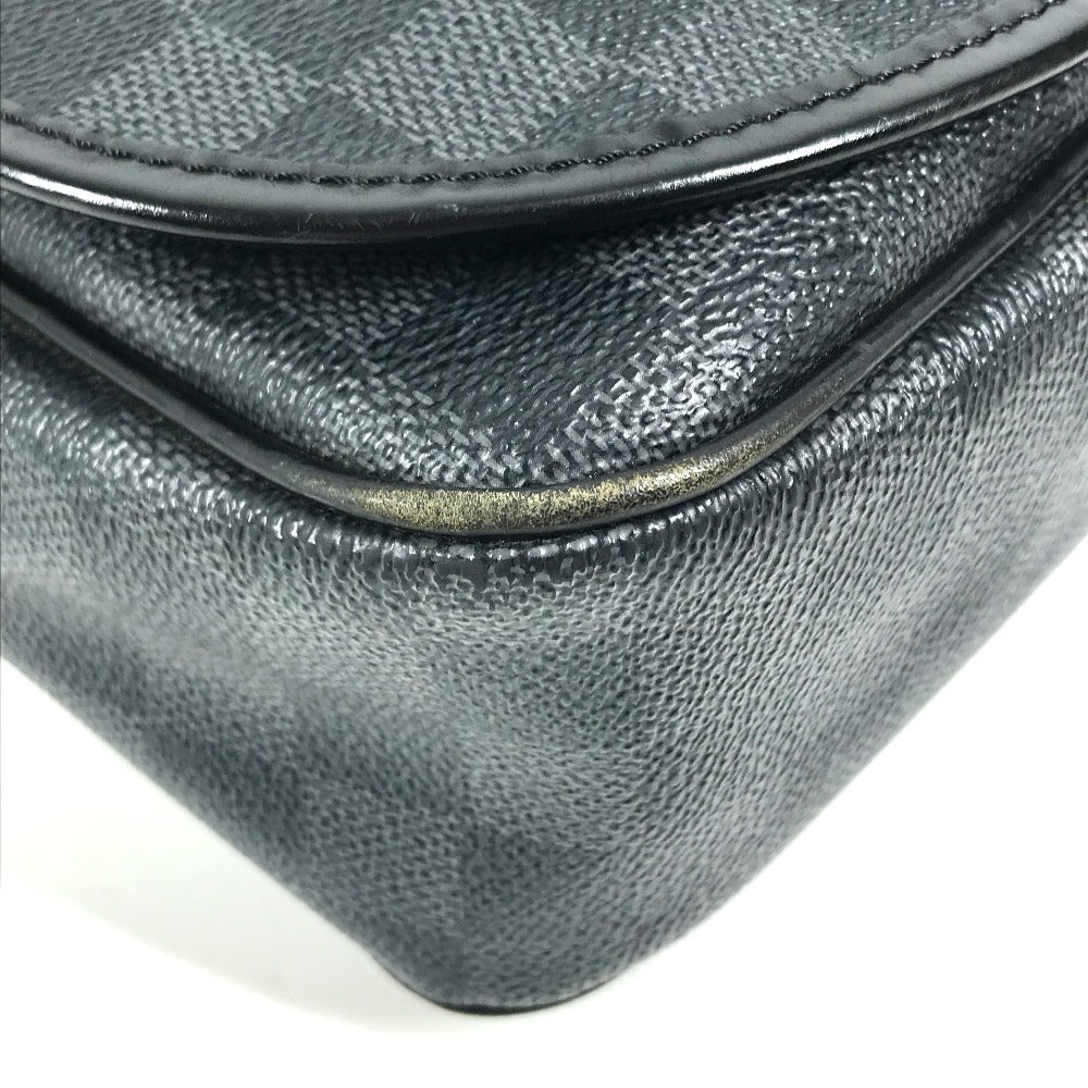 LOUIS VUITTON N58033 Damier Graphite Daniel GM Daniel GM Bags Crossbody Messenger Bags Shoulder Bag DamierGraphiteCanvas Black Used