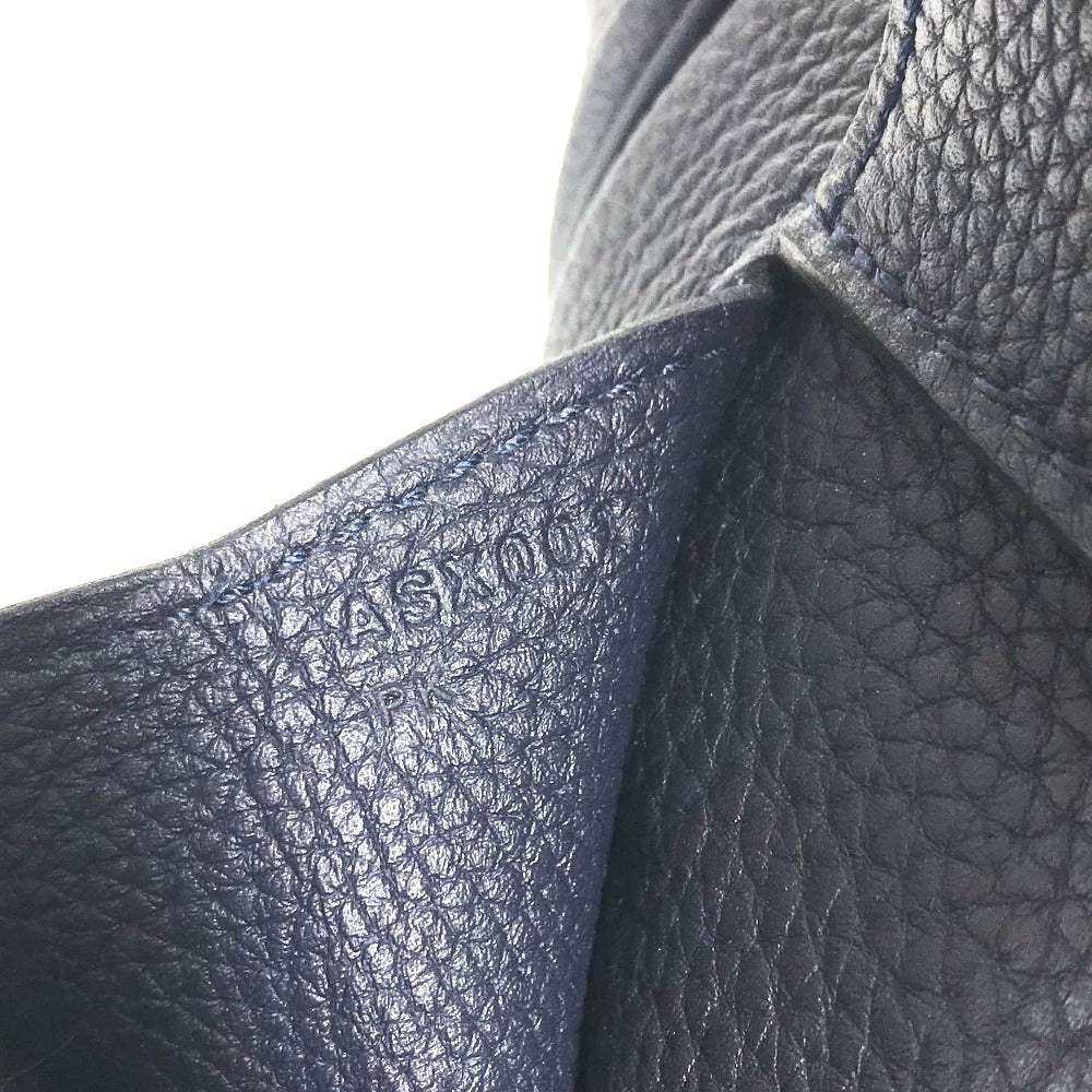 HERMES Warago Cabin 35 Warago Cabin 35 Bag, Handbag, Shoulder Bag, Business Bag Duffle Bag Togo Navy/SilverHardware Used