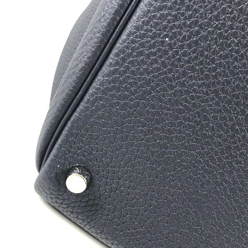 HERMES Warago Cabin 35 Warago Cabin 35 Bag, Handbag, Shoulder Bag, Business Bag Duffle Bag Togo Navy/SilverHardware Used