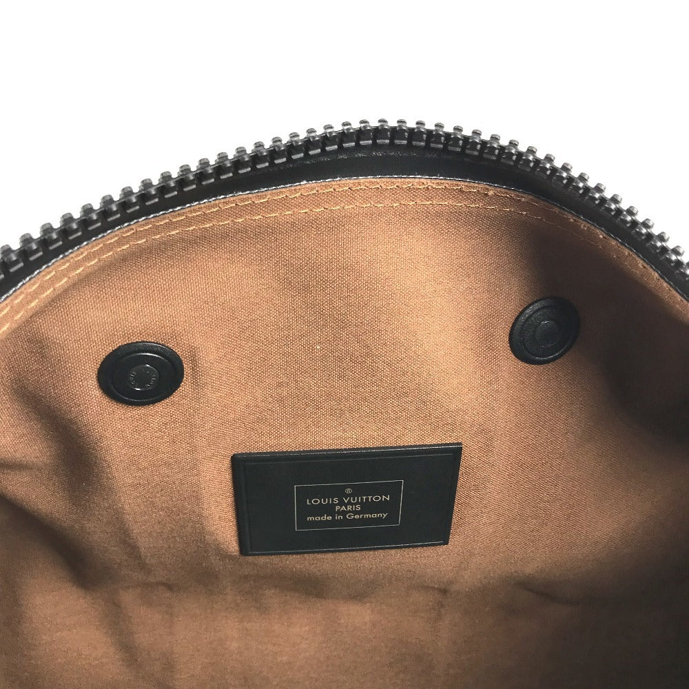 LOUIS VUITTON M41411 Monogram Waterproof KeepallBandouliere55 Bag Travel Bag 2WAY Bag Shoulder Bag Duffle Bag MonogramMacassarCanvas Brown/Black Used