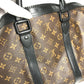 LOUIS VUITTON M41411 Monogram Waterproof KeepallBandouliere55 Bag Travel Bag 2WAY Bag Shoulder Bag Duffle Bag MonogramMacassarCanvas Brown/Black Used