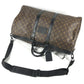 LOUIS VUITTON M41411 Monogram Waterproof KeepallBandouliere55 Bag Travel Bag 2WAY Bag Shoulder Bag Duffle Bag MonogramMacassarCanvas Brown/Black Used