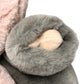 LOUIS VUITTON GI0948 Monogram Doudou Vivienne Giant Dolls, interior decorations, objects Plush Doll polyester / MonogramCanvas pink/Brown Used