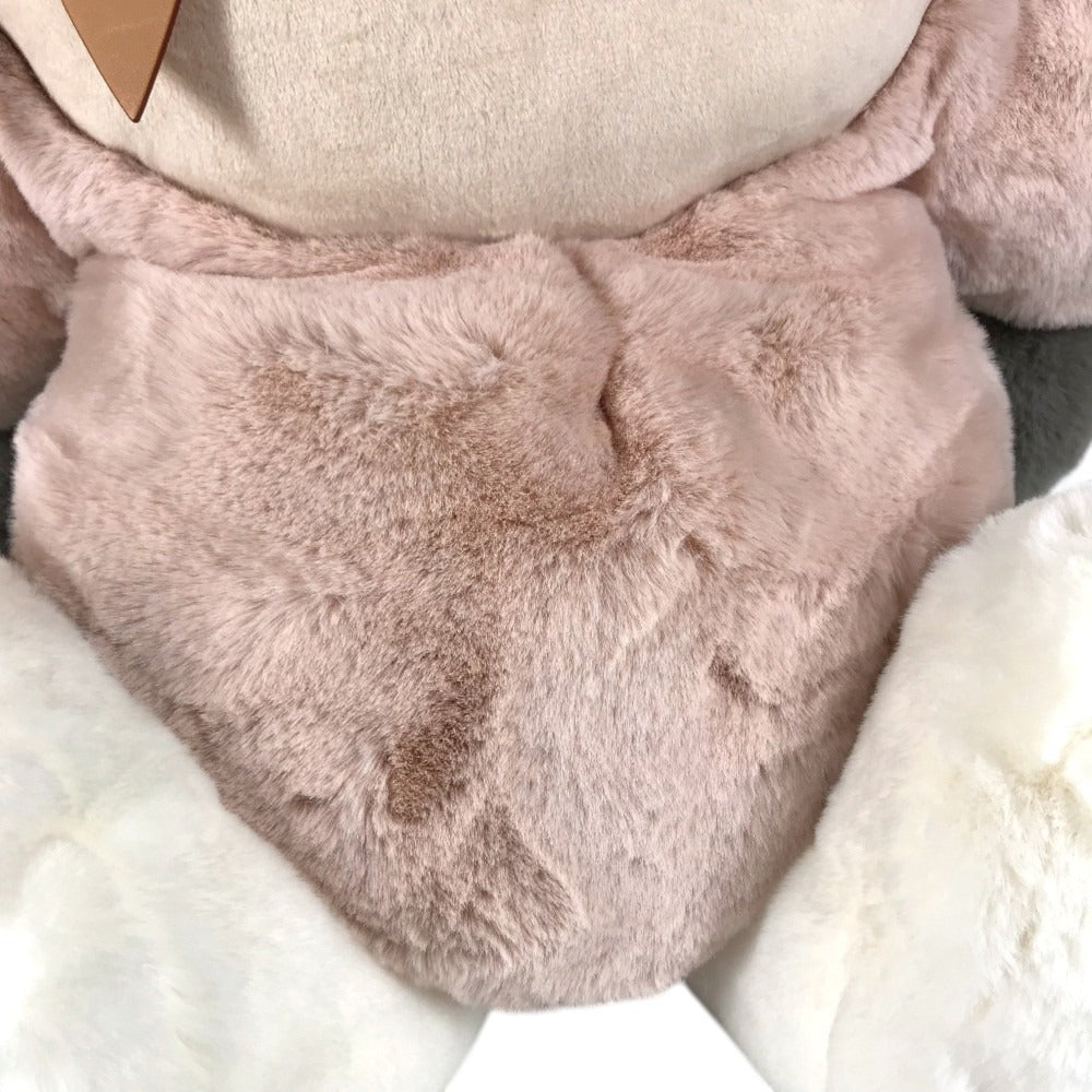 LOUIS VUITTON GI0948 Monogram Doudou Vivienne Giant Dolls, interior decorations, objects Plush Doll polyester / MonogramCanvas pink/Brown Used