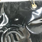 CHANEL vintage Logo CC CC Mark Shoulder bag, enamel, patent leather, GoldHardware Shoulder Bag enamel Black/GoldHardware Used