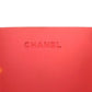 CHANEL vintage Logo CC CC Mark Big Vintage red rubber tote bag Shoulder Bag rubber Red Used