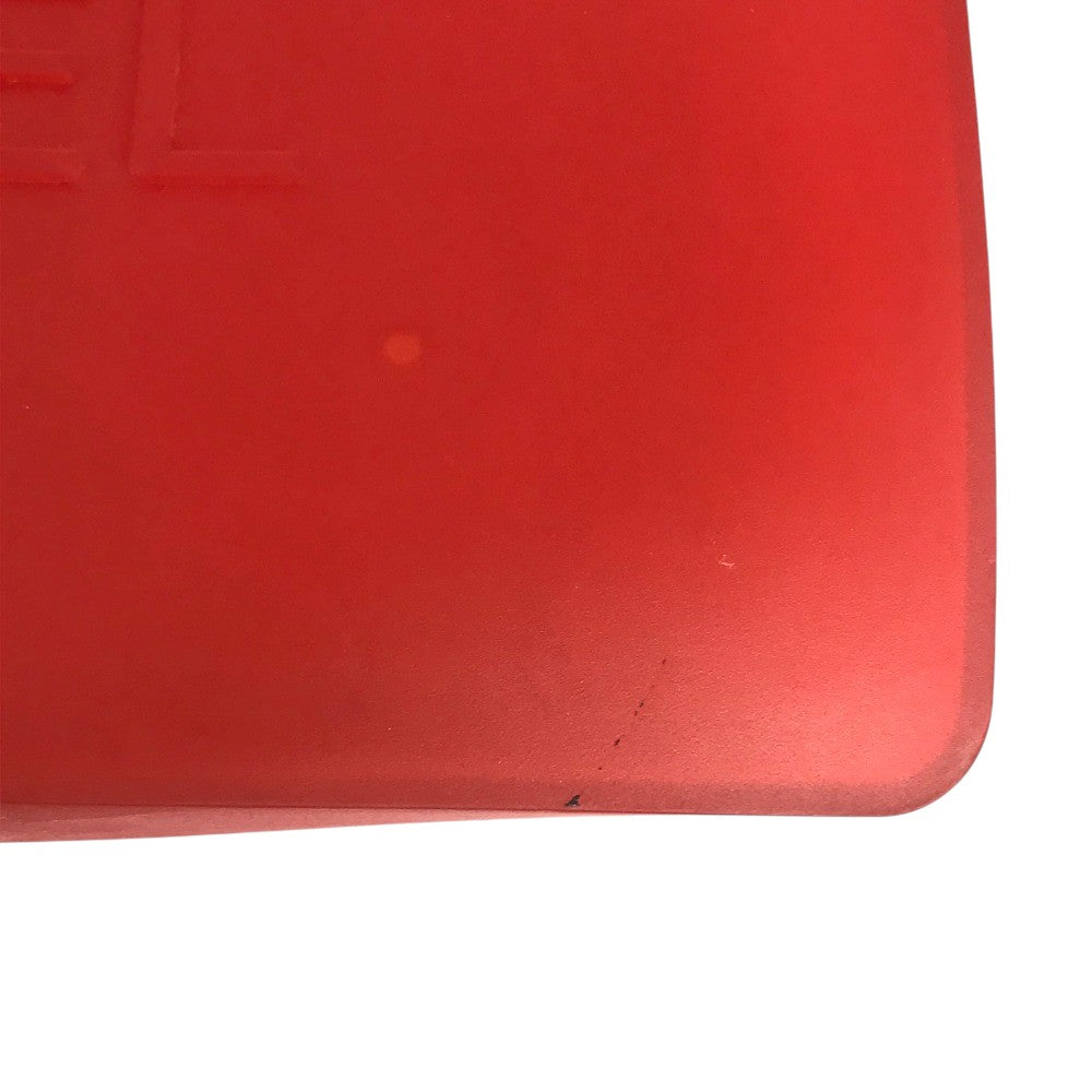 CHANEL vintage Logo CC CC Mark Big Vintage red rubber tote bag Shoulder Bag rubber Red Used