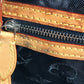 LOUIS VUITTON M40769 Monogram Transparents Lockit Mesh Tote Bag Hand Bag Mesh / Leather Black Used