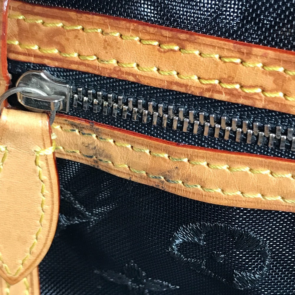 LOUIS VUITTON M40769 Monogram Transparents Lockit Mesh Tote Bag Hand Bag Mesh / Leather Black Used