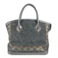 LOUIS VUITTON M40769 Monogram Transparents Lockit Mesh Tote Bag Hand Bag Mesh / Leather Black Used