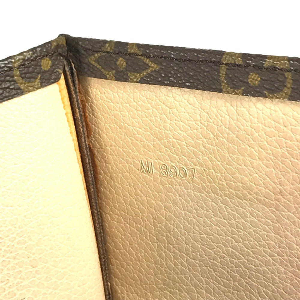 LOUIS VUITTON M51140 Monogram Sac Plat old model Tote Bag Vertical Tote Hand Bag MonogramCanvas Brown Used
