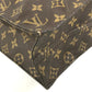 LOUIS VUITTON M51140 Monogram Sac Plat old model Tote Bag Vertical Tote Hand Bag MonogramCanvas Brown Used