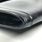 HERMES H logo vintage Jige PM Bag Document Bag Flap Cluch Bag Clutch bag Leather Black Used