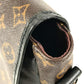 LOUIS VUITTON M56717 MonogramMacassar Bus PM Bus PM Pochette Bag Flap Crossbody Shoulder Bag MonogramMacassarCanvas Brown/Black Used