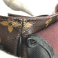 LOUIS VUITTON M56717 MonogramMacassar Bus PM Bus PM Pochette Bag Flap Crossbody Shoulder Bag MonogramMacassarCanvas Brown/Black Used