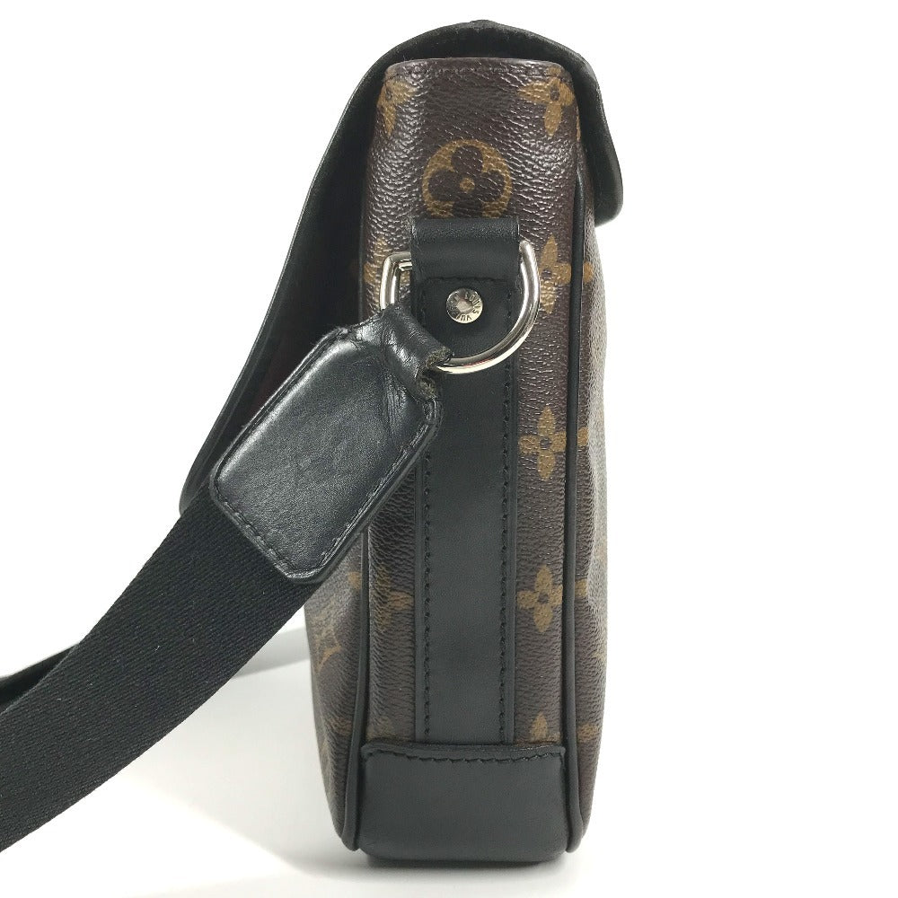 LOUIS VUITTON M56717 MonogramMacassar Bus PM Bus PM Pochette Bag Flap Crossbody Shoulder Bag MonogramMacassarCanvas Brown/Black Used