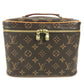 LOUIS VUITTON M42265 Monogram Nice BB Nice BB Bag, pouch, makeup box, box Hand Bag MonogramCanvas Brown Used