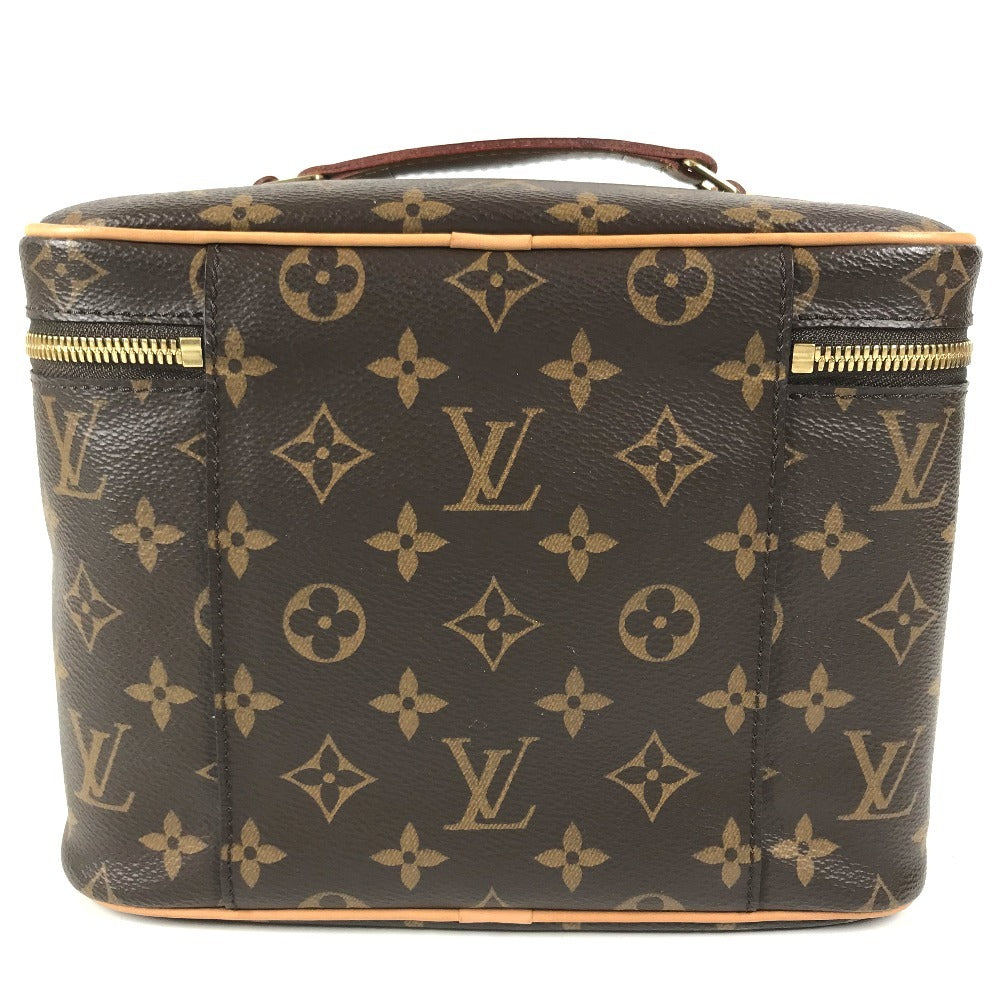 LOUIS VUITTON M42265 Monogram Nice BB Nice BB Bag, pouch, makeup box, box Hand Bag MonogramCanvas Brown Used