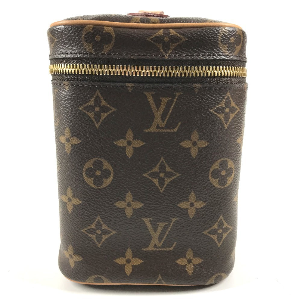 LOUIS VUITTON M42265 Monogram Nice BB Nice BB Bag, pouch, makeup box, box Hand Bag MonogramCanvas Brown Used