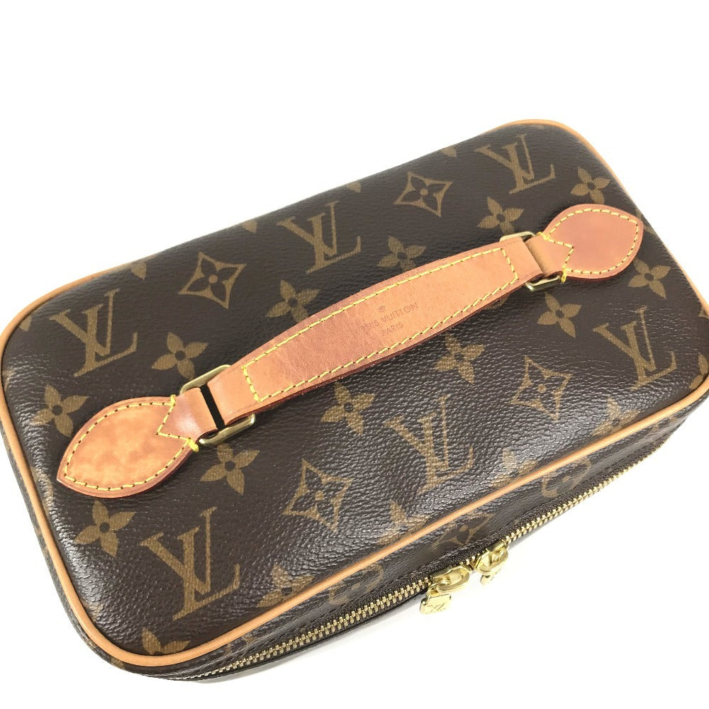 LOUIS VUITTON M42265 Monogram Nice BB Nice BB Bag, pouch, makeup box, box Hand Bag MonogramCanvas Brown Used
