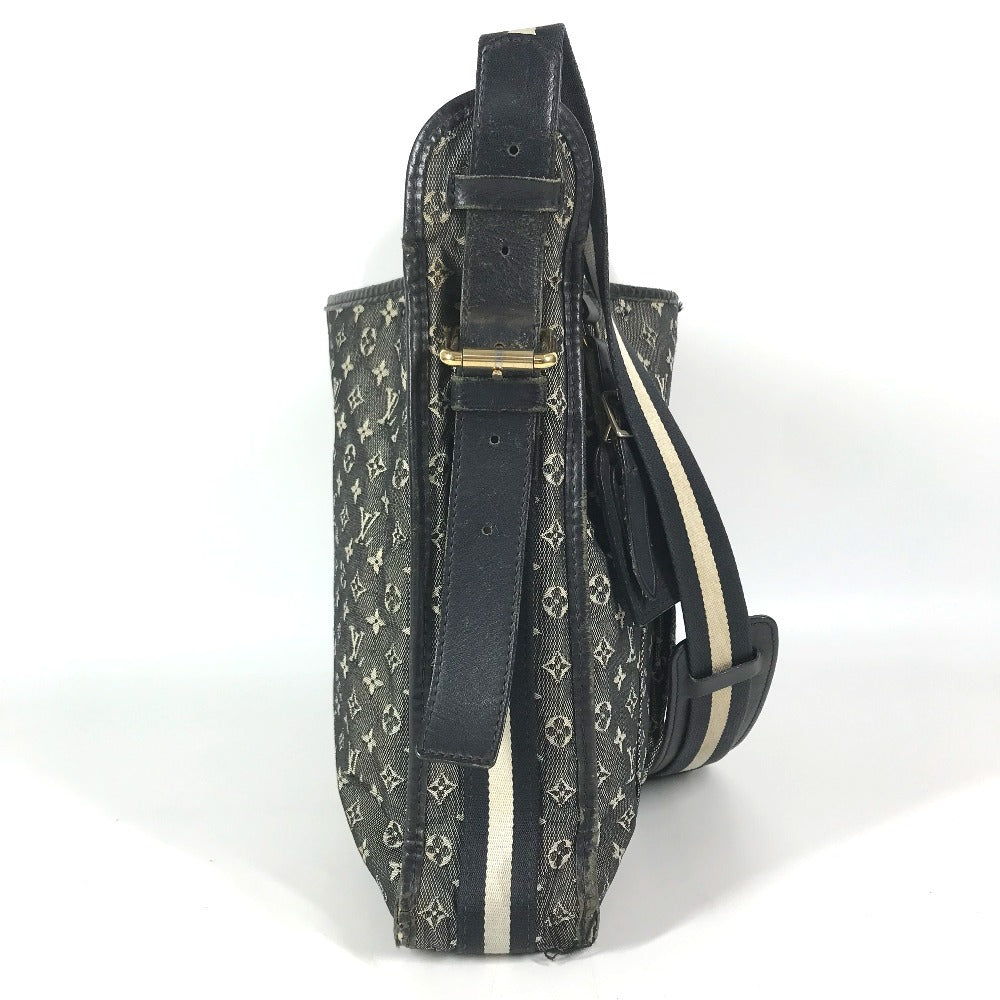 LOUIS VUITTON M92324 Monogram mini Bussus Marie Kate Bag Crossbody Shoulder Bag Monogram Mini Canvas Navy Used