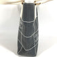 CHANEL CC CC Mark logo chocolate bar Bag Hand Bag Bicolor Tote Bag Canvas gray/White Used