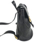 Salvatore Ferragamo Gancini Logo Mini Backpack bag backpack Backpack Leather Black/Gold Used