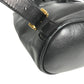 Salvatore Ferragamo Gancini Logo Mini Backpack bag backpack Backpack Leather Black/Gold Used