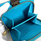 LOUIS VUITTON M60036 Monogram Groom Compact Zip Compact Zip Wallet Compact Wallet Folded wallet MonogramCanvas Brown/blue Used
