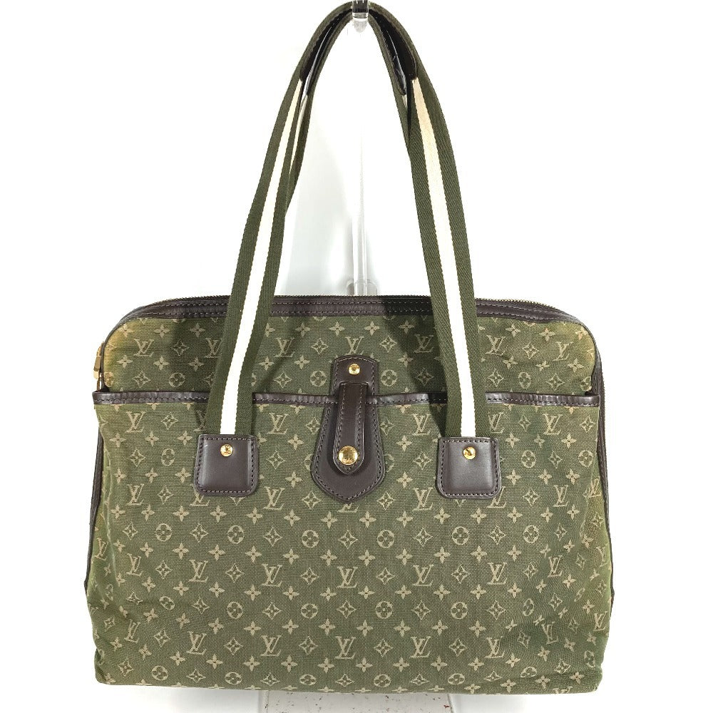 LOUIS VUITTON M92494 Monogram mini Sac Marie Kate Shoulder Bag Shoulder Bag Hand Bag Monogram Mini Canvas TST khaki khaki Used