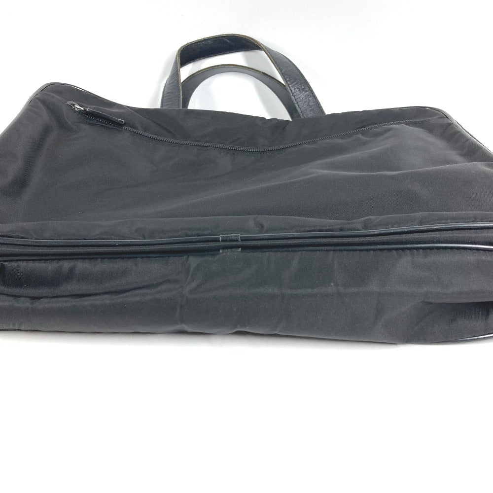 PRADA V407S triangle logo triangle logo plate Bag, Shoulder Bag, Document Bag, Briefcase Business bag Nylon Black Used