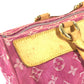 LOUIS VUITTON M95214 MonogramDenim Neo Speedy Size Mini Duffle Bag Hand Bag Monogram Denim Canvas pink Used