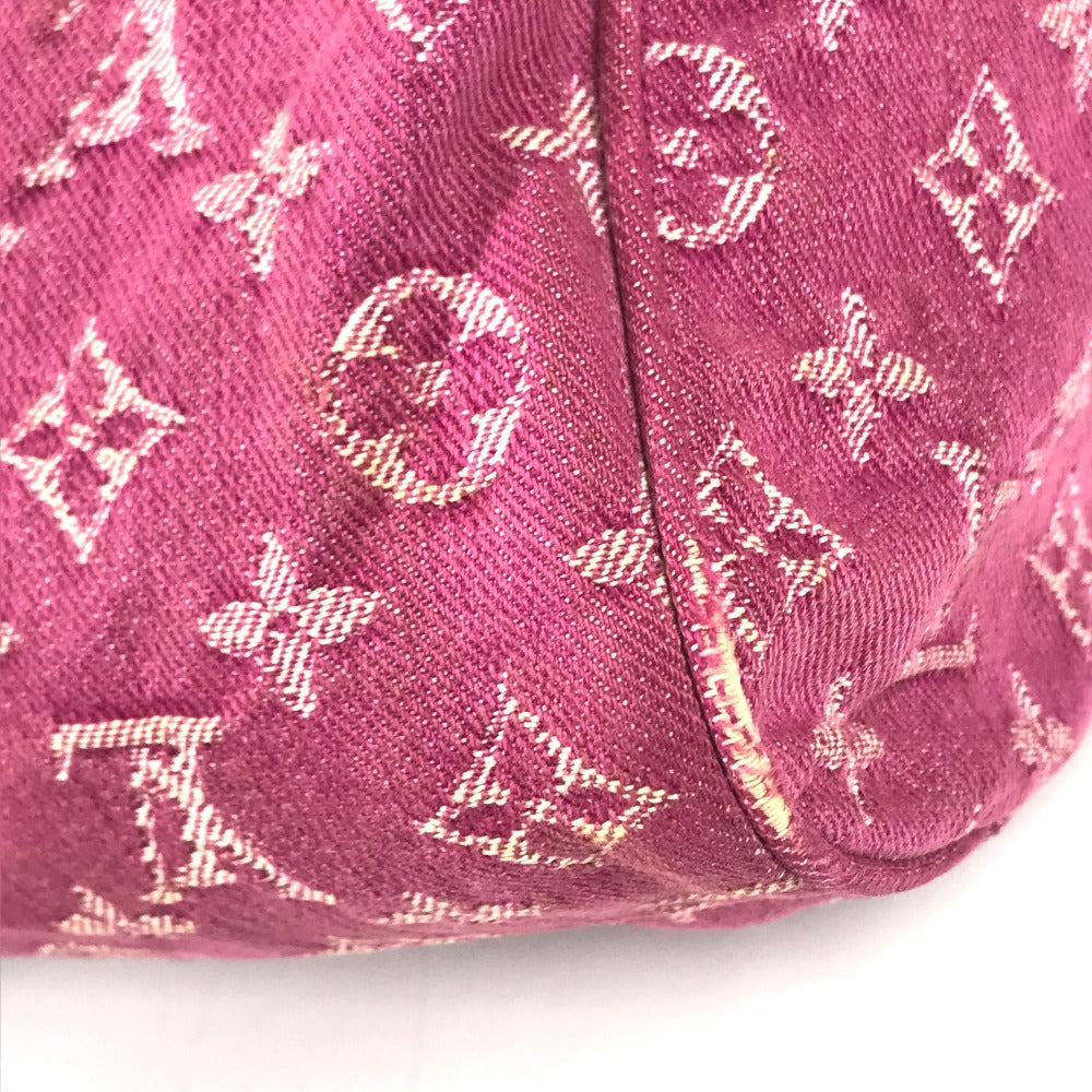 LOUIS VUITTON M95214 MonogramDenim Neo Speedy Size Mini Duffle Bag Hand Bag Monogram Denim Canvas pink Used