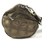CHANEL New travel line Cylindrical CC CC Mark logo Vintage Chanel shoulder bag. Shoulder Bag Leather / Nylon khaki Used