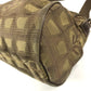 CHANEL New travel line Cylindrical CC CC Mark logo Vintage Chanel shoulder bag. Shoulder Bag Leather / Nylon khaki Used