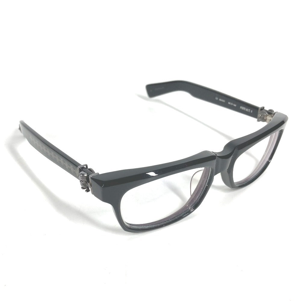 CHROME HEARTS FOTI.H.T 1 Logo Fotti glasses glasses glasses Plastic Black Used