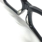 CHROME HEARTS FOTI.H.T 1 Logo Fotti glasses glasses glasses Plastic Black Used