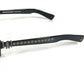 CHROME HEARTS FOTI.H.T 1 Logo Fotti glasses glasses glasses Plastic Black Used
