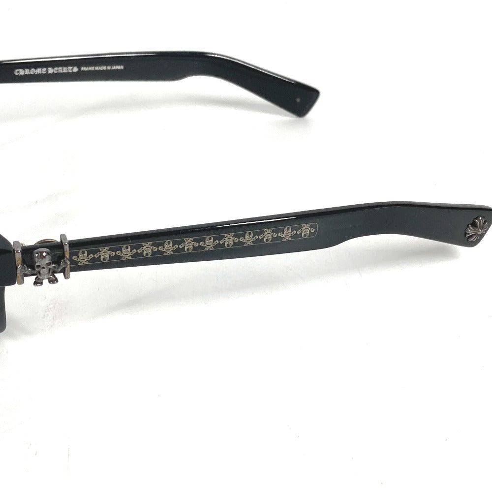 CHROME HEARTS FOTI.H.T 1 Logo Fotti glasses glasses glasses Plastic Black Used