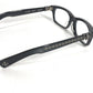 CHROME HEARTS FOTI.H.T 1 Logo Fotti glasses glasses glasses Plastic Black Used